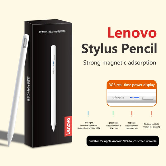 Lenovo Thinkplus BP16 Touch Stylus Pen – Universal Drawing Pen for Android, iOS, iPad & Tablets