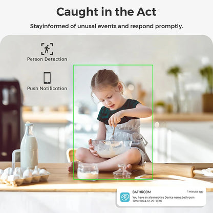 4K HD Mini Wireless WiFi Camera – 5X Zoom, Motion Detection, Remote Viewing, 120° Live Streaming Nanny DIY Camera