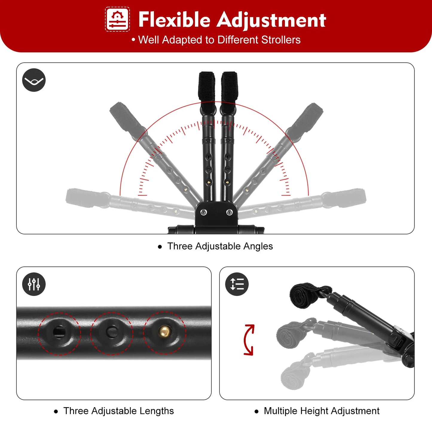 2-in-1 Universal Stroller Buggy Board with Detachable Seat – Pram Pedal Adapter for Kids, 25kg Load Capacity
