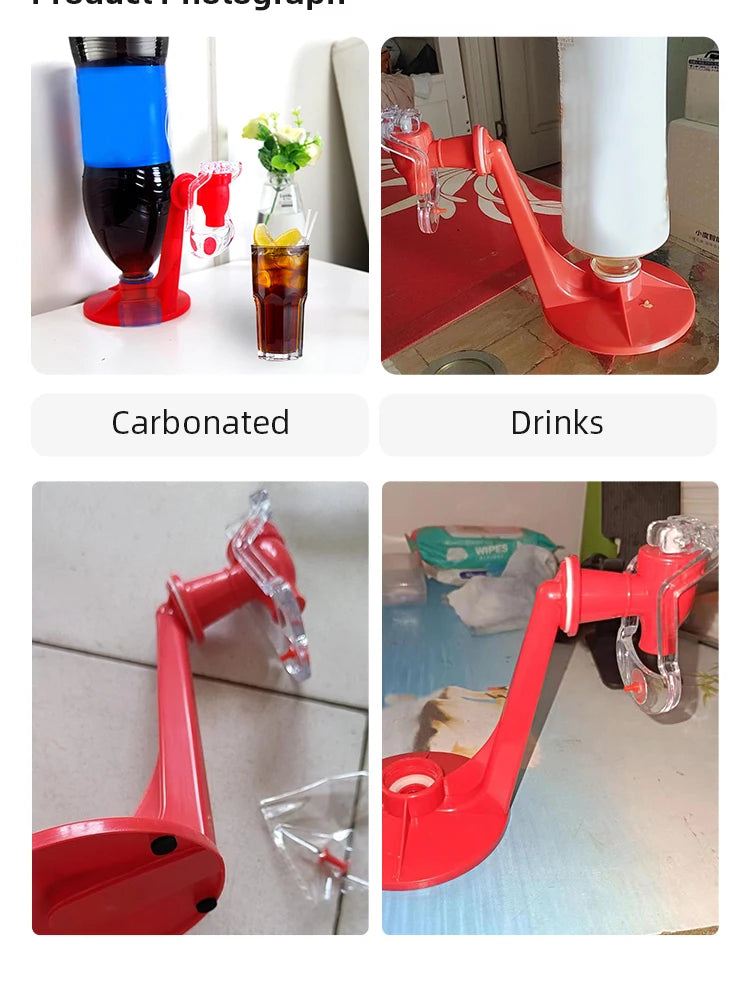 Inverted Water Dispenser Pump – Hand Pressure Cola & Water Bottle Dispenser