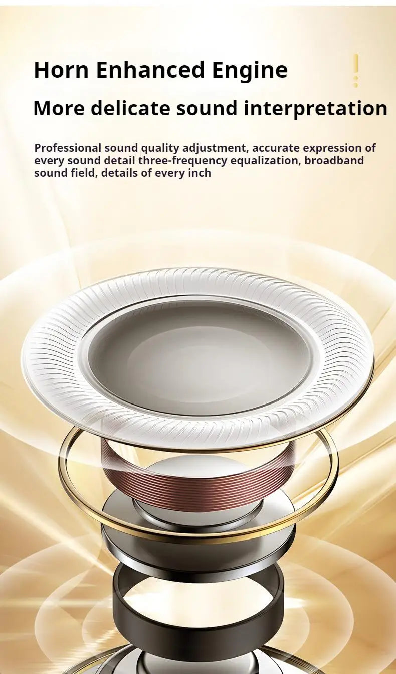 #P2961 Wireless Bluetooth 5.3 Headphones – Over-Ear HiFi Stereo Sports Earphones with TF/AUX Music Player & HD Mic