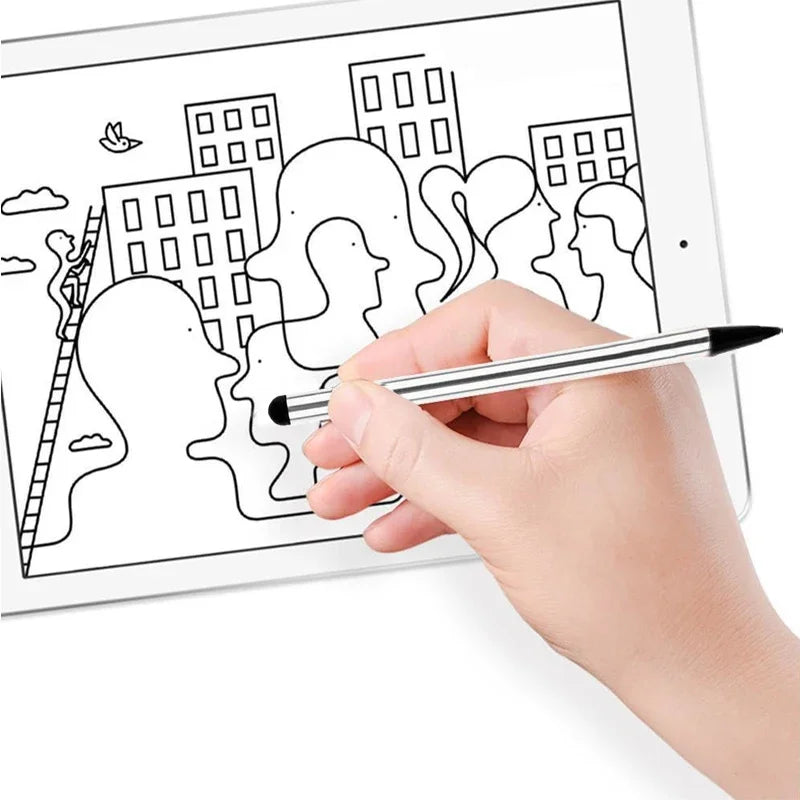 Universal Touchscreen Stylus Pens - Capacitive/Resistive Rubber Pen for Smartphones and Tablets | Compatible with iPhone, iPad, Samsung