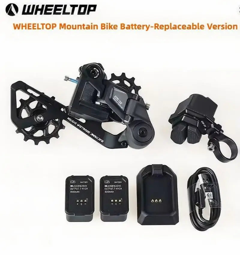 2025 Wheel Peak EDS OX YQ Mountain Bike Kit – Wireless Electronic Transmission, 7-13 Speed, Gear Lever & Rear Derailleur