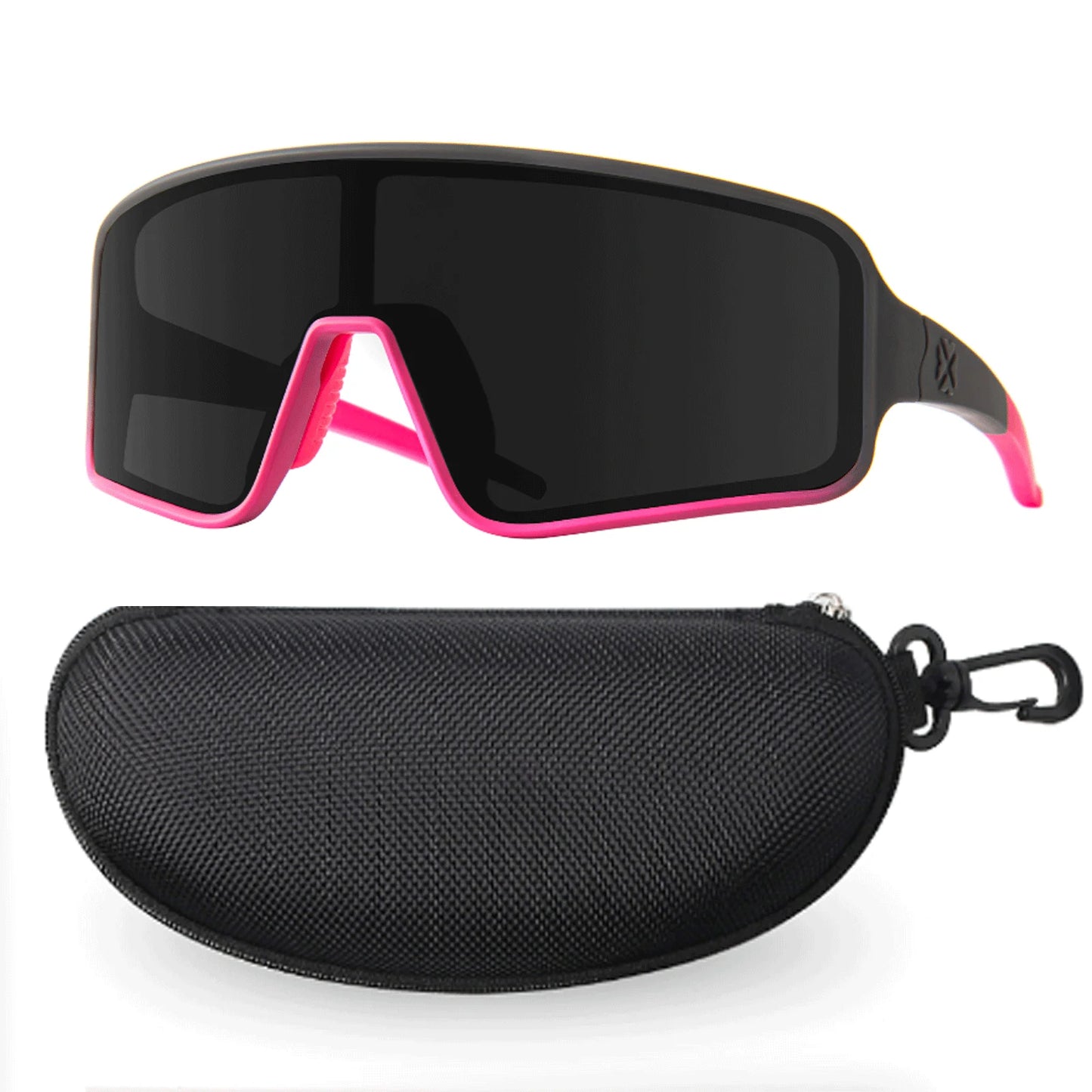 JULI Polarized Classic Sports Sunglasses - Ultralight Rimless Rectangle Frame for Men, Fishing & Driving, UV400 Protection (MJ8009)