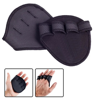 2PCS Neoprene Grip Pads – Weightlifting & Gym Workout Gloves for Powerlifting, Calisthenics, and Fitness Hand Protection