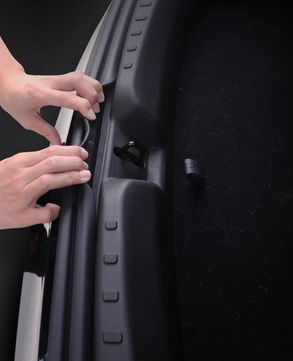 Tesla Model 3 Highland 2024-2025 Trunk Threshold Strip – TPE Mats Sill Guard Rear Cargo Anti-Scratch Protector Accessory