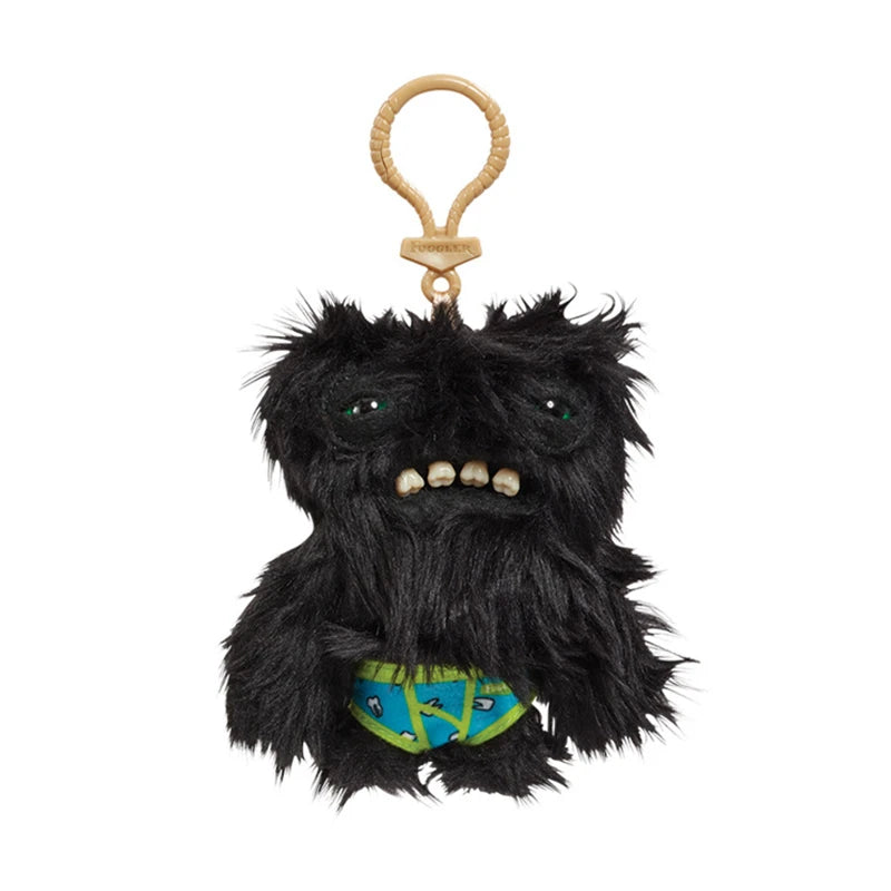12cm Fuggler Ugly Monster Plush Keychain – Funny Kawaii Rabbit Stuffed Doll Pendant Gift for Kids