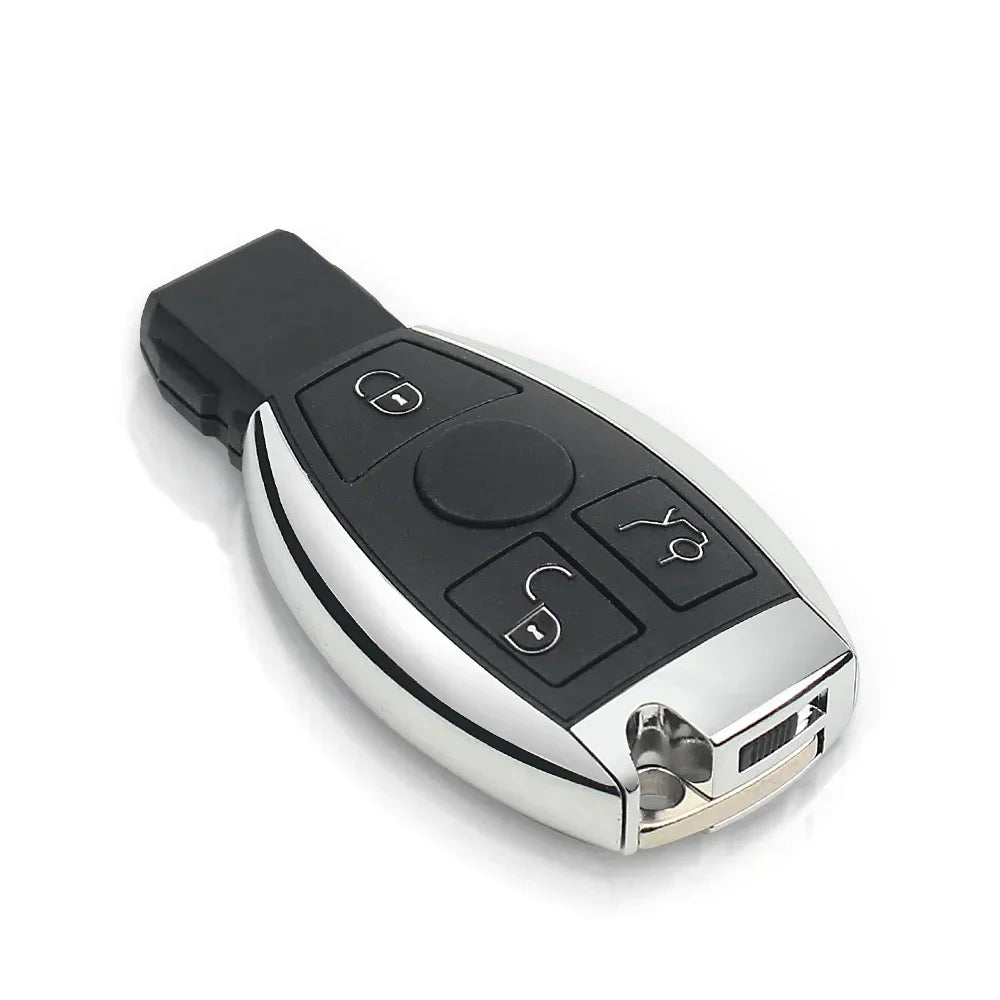 KEYYOU Smart Car Key – Remote Fob for Mercedes Benz A/B/S/E Class, BGA & NEC Chip, 315/433.92MHz, 2/3 Buttons