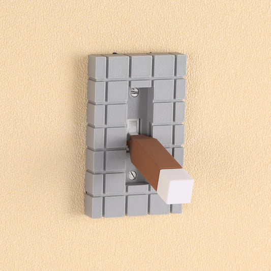 Pixel Style Switch Board – Creative Easy-Install Decorative Switch for Holiday & Home Decor