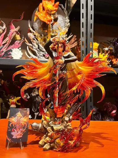 30cm Demon Slayer Rengoku Kyoujurou Figure – PVC Anime Figurine Statue for Collection, Desk Decoration & Gift