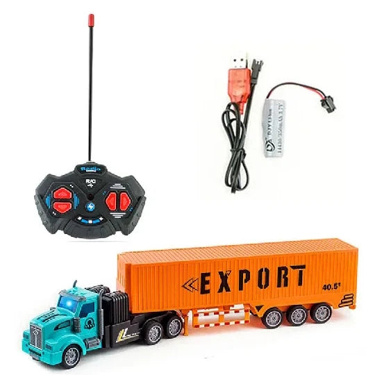 1/48 RC Heavy-Duty Semi-Trailer Truck – Remote Control Construction Dump Truck Toy for Boys Gift