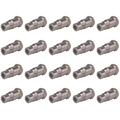 Car CEL Fix Adapter – 1-20pcs Stainless Steel Oxygen O2 Sensor Eliminator, M18X1.5 Check Engine Light Replacement Accessory