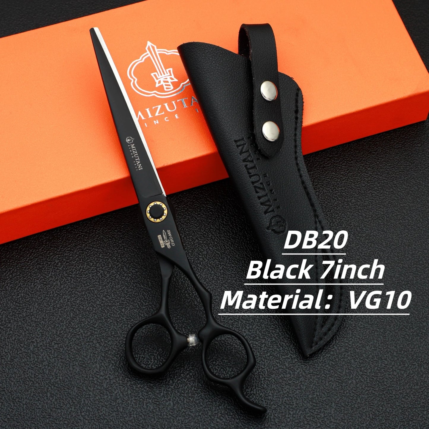 Left-Handed Professional Hairdressing Scissors – 6-Inch Hair Cutting Shears for Barbers & Hairdressers