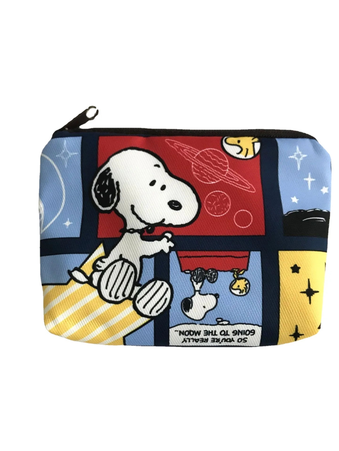 Snoopy Print Mini Coin Purse – Cute Wallet & Card Holder for Women, Girls & Kids, Small Cosmetic & ID Bag