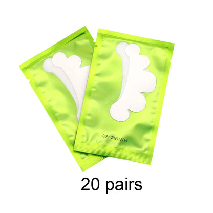 20/50 Pairs Hydrogel Lash Extension Patches | Under Eye Stickers for Grafting & Makeup | Eyelash Extension Tools