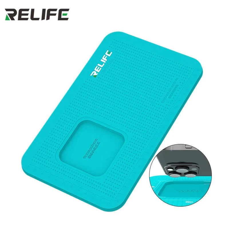 Relife RL-004DM Professional Anti-Slip Silicone Pad – Multi-Device Compatible Camera Protection and Repair Mat