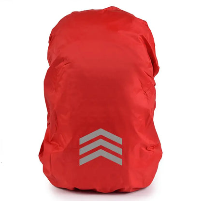 Outdoor Reflective Backpack Rain Cover – Waterproof Safety Cover for Cycling, Hiking & Climbing, Fits 18-45L Bags