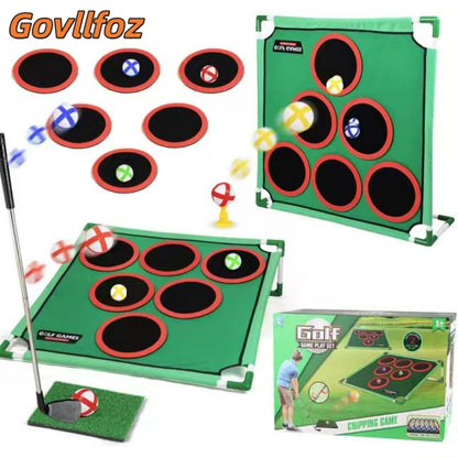 Govllfoz Golf Practice Mat – Warm & Cozy Gaming Blanket for Golf Techniques, Sticky Ball, Tiled or Hanging