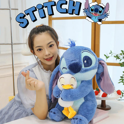 Lilo & Stitch Cute Cartoon Dolls – Kawaii Anime Soft Stuffed Pillow, Appease Toy, Birthday Gift for Boys & Girls