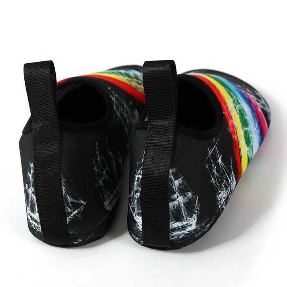 Women’s & Men’s Diving Shoes – Aqua Water Sport Socks, Barefoot Sneakers for Swimming, Surfing, Snorkeling, Fitness & Dance