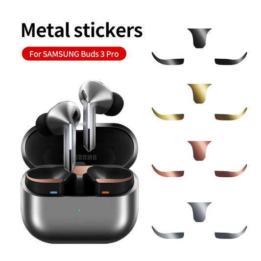 Dustproof & Scratchproof Sticker for Samsung Galaxy Buds 3 Pro – Protective Film for Earphone Case