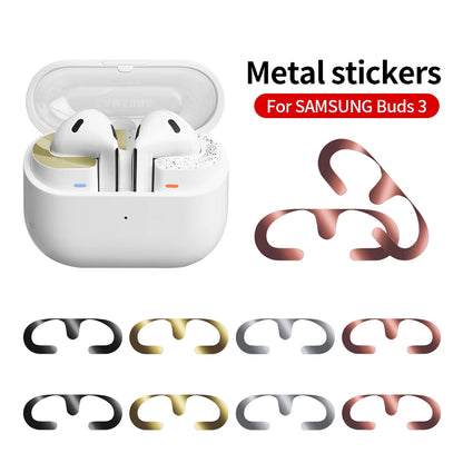 Dustproof & Scratchproof Sticker for Samsung Galaxy Buds 3 Pro – Protective Film for Earphone Case