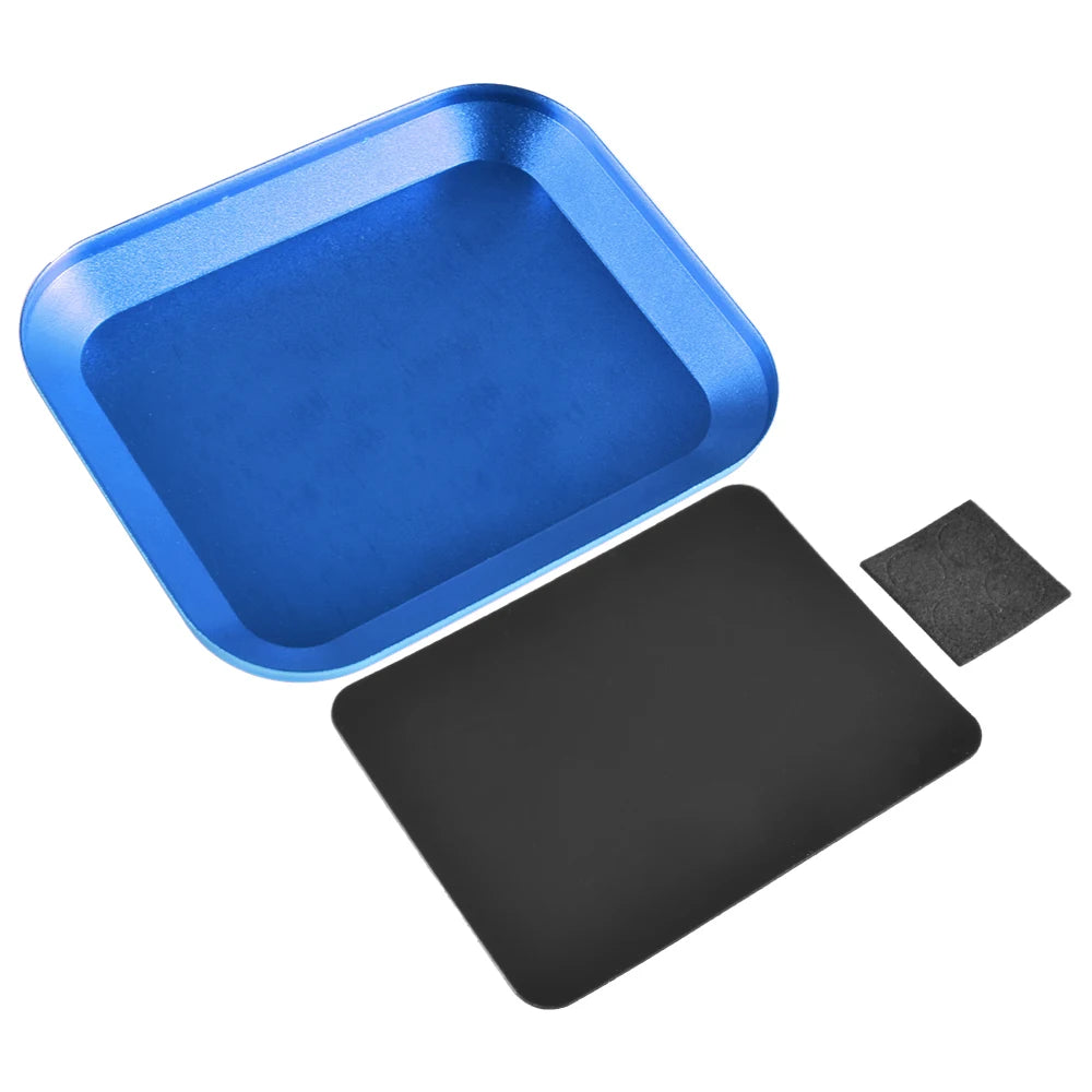9IMOD RC Screw Tray – Magnetic Aluminum Alloy Storage Plate for RC Airplane, Car, Boat Repair Tools