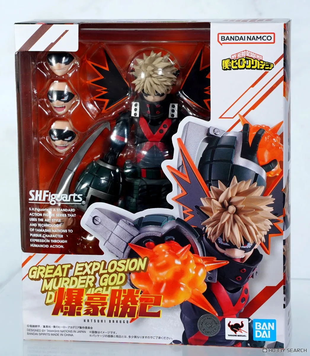 Bandai S.H.Figuarts My Hero Academia Deku Figure — Anime Action Toy for Kids Gift