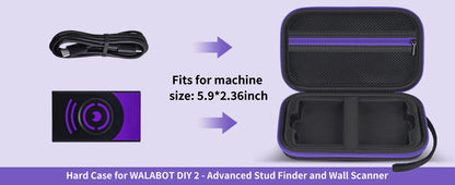 Protective Case for WALABOT DIY 2 – Advanced Stud Finder & Wall Scanner Box for Smartphones, Walabot In-Wall Imager Accessory