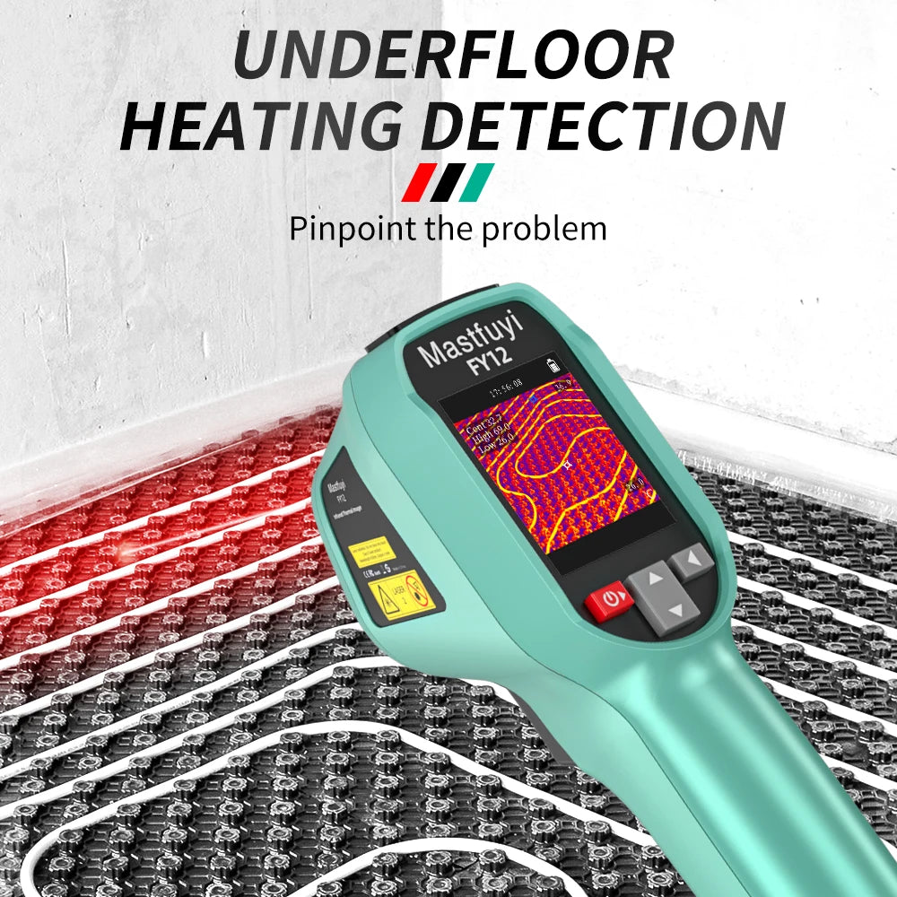 MASTFUYI Rechargeable Thermal Imaging Camera – Handheld Infrared Imager, -20℃ to 550℃, Waterproof, Dustproof & Drop Resistant