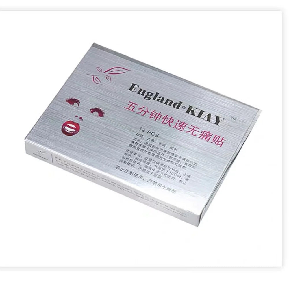 12pcs Lip Paste Mask – Tattoo & Makeup Care for Bleeding Relief and Color Fixing