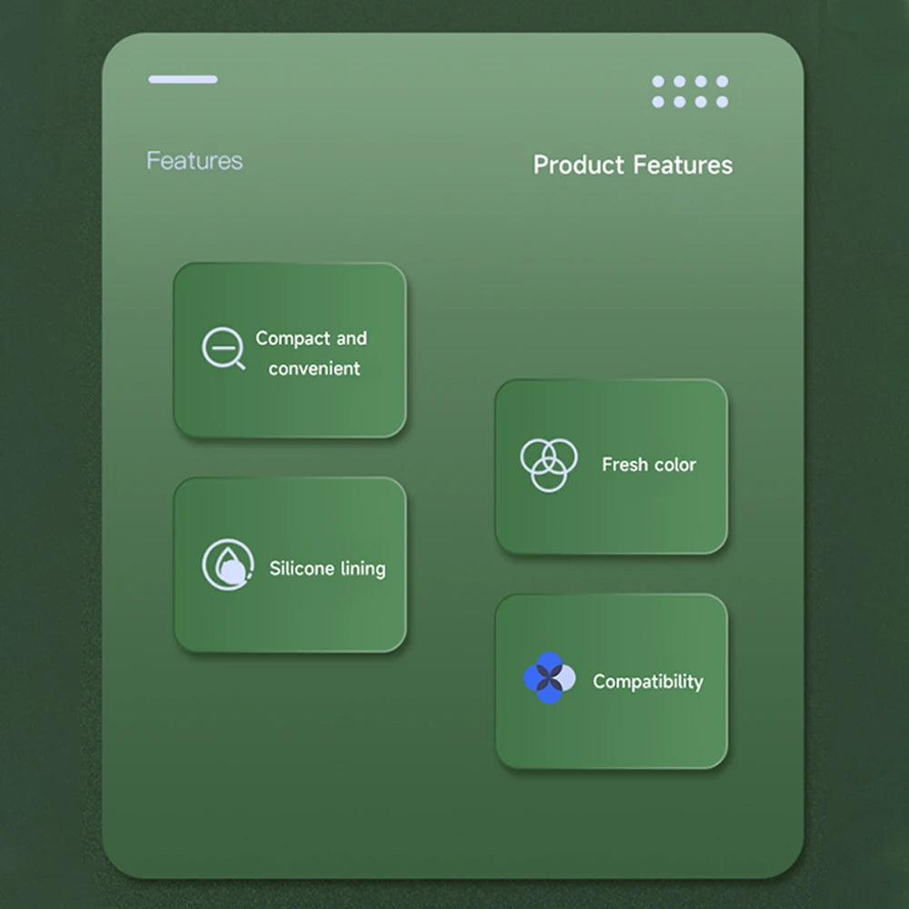 Universal Pencil Storage Box - Portable Holder for Apple Pencil 1st and 2nd Generation, iPad Touch Stylus Nib Case