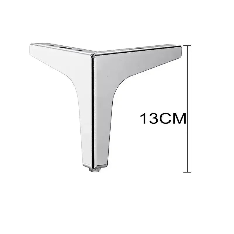 4Pcs Modern Metal Furniture Legs – Gold & Black Iron Sofa Feet for Tab ...