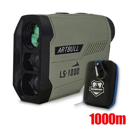 ARTBULL Golf Laser Rangefinder 1000M 650M Telescope - Flag-Lock Slope Pin Distance Meter - Perfect for Golfing & Hunting Monocular