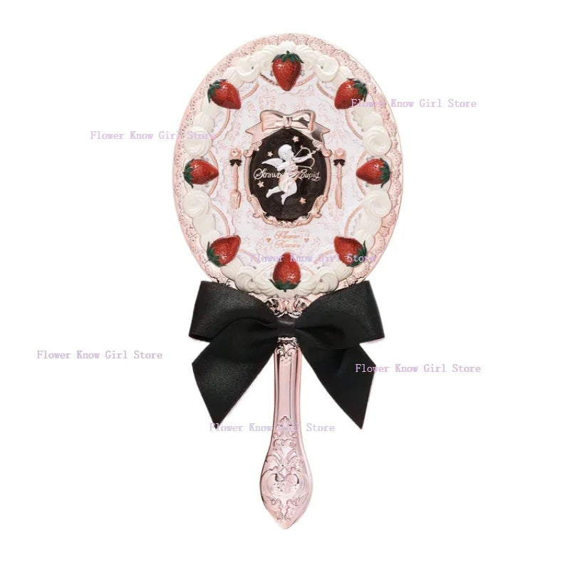 Flower Knows Butterfly Cloud Collar Makeup Mirror – Compact Handheld Mirror