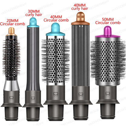 Upgraded Automatic Curling Nozzle Adapter for Dyson Supersonic Hair Dryer – Nural HD16 HD15 Cylinder Comb Accessory