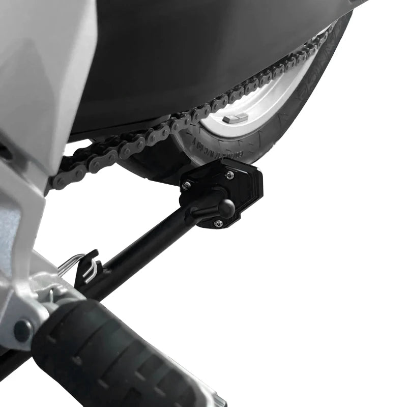 Motorcycle Side Stand Enlarged Plate for Loncin Voge — Fits DS525X, DS625X, DS900X, 900DSX, 625DSX, 525DSX