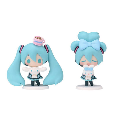 20cm Hatsune Miku x Cinnamoroll Anime Figure – Kawaii PVC Action Doll Toy Gift for Adults