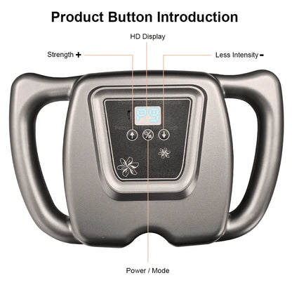 Fascia Gun Muscle Massager | 16-Head High Frequency Neck, Shoulder & Waist Massage Machine – Professional Fascia Massage Gun