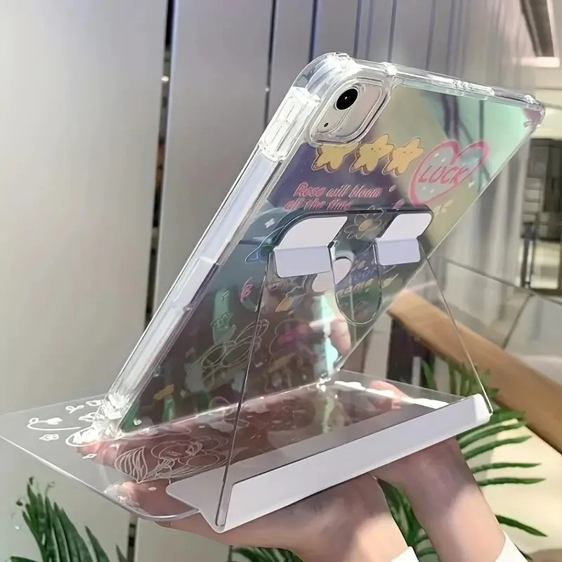 Floral Butterfly iPad Case – Protective Cover for iPad Air 4/5, Pro 11, 9.7/10.2/10.9 Inch