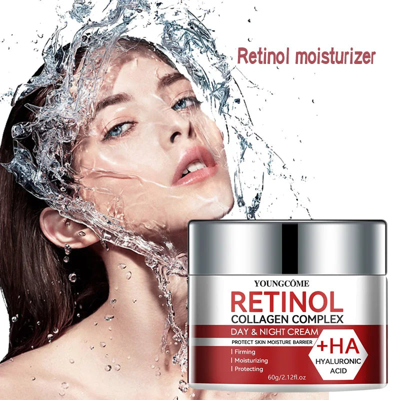 Retinol Collagen Facial Moisturizing Cream – Deep Nourishment for Dry, Rough & Aging Skin