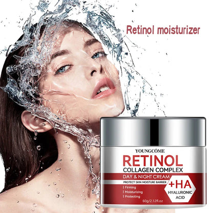 Retinol Collagen Facial Moisturizing Cream – Deep Nourishment for Dry, Rough & Aging Skin