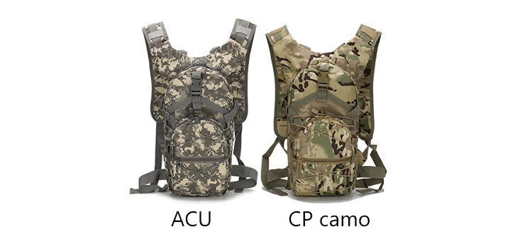 15L Molle Tactical Backpack - Outdoor Sports Bicycle Bag for Cycling, Climbing, Hiking, Camping, Fishing, Hydration