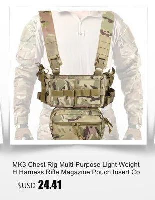 Tactical Dump Pouch – Foldable MOLLE Cummerbund Magazine Pouch, Mil-Grade Elastic Ultra-Light Roll-Up Drop Soft MAG Pouches