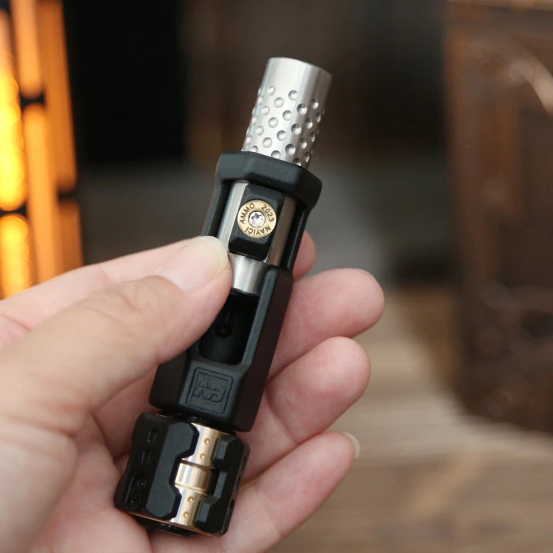 Musketeers Gun Bolt Type Fidget Spinner – Metal EDC Haptic Slider, ADHD Stress Relief & Office Desk Toy for Adults