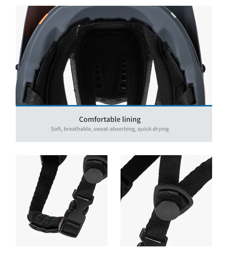 BATFOX Ultralight Bike Helmet – Molded Mountain & Road Helmet for Men, DH AM Cycling Equipment, Casco Ciclismo Bicicleta