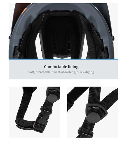 BATFOX Ultralight Bike Helmet – Molded Mountain & Road Helmet for Men, DH AM Cycling Equipment, Casco Ciclismo Bicicleta