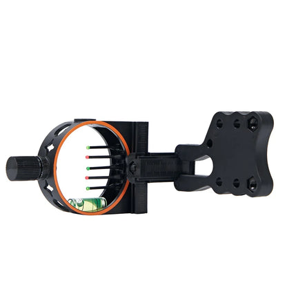 Toparchery 3-Pin/5-Pin Bow Sight – Fiber Optic Sight for Compound & Recurve Bows, Archery Hunting Accessories