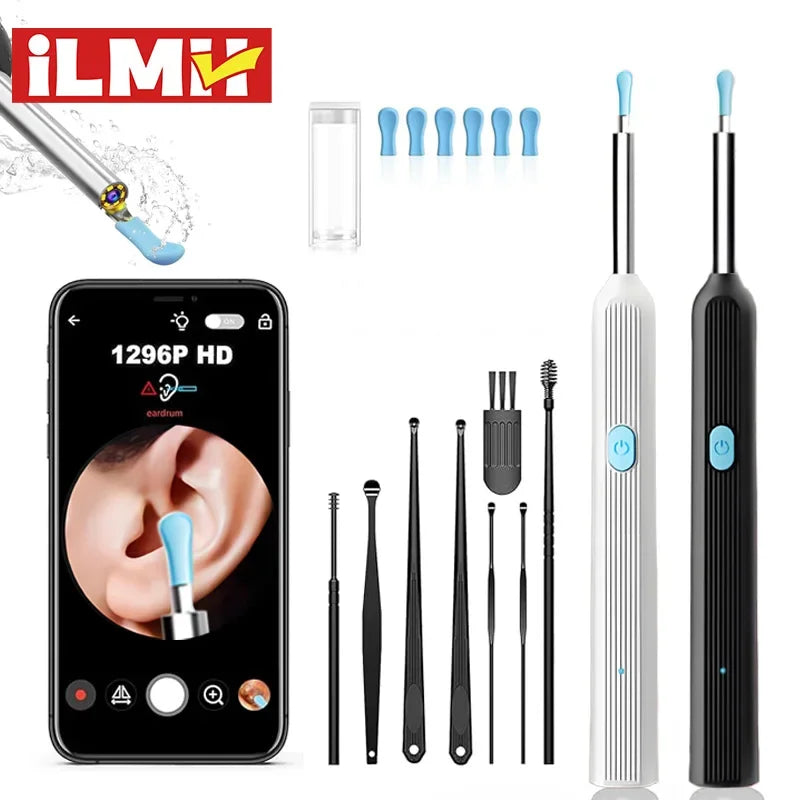 Visual Ear Wax Cleaner with Camera – Safe Luminous Otoscope Endoscope for Ear Cleaning & Ear Care