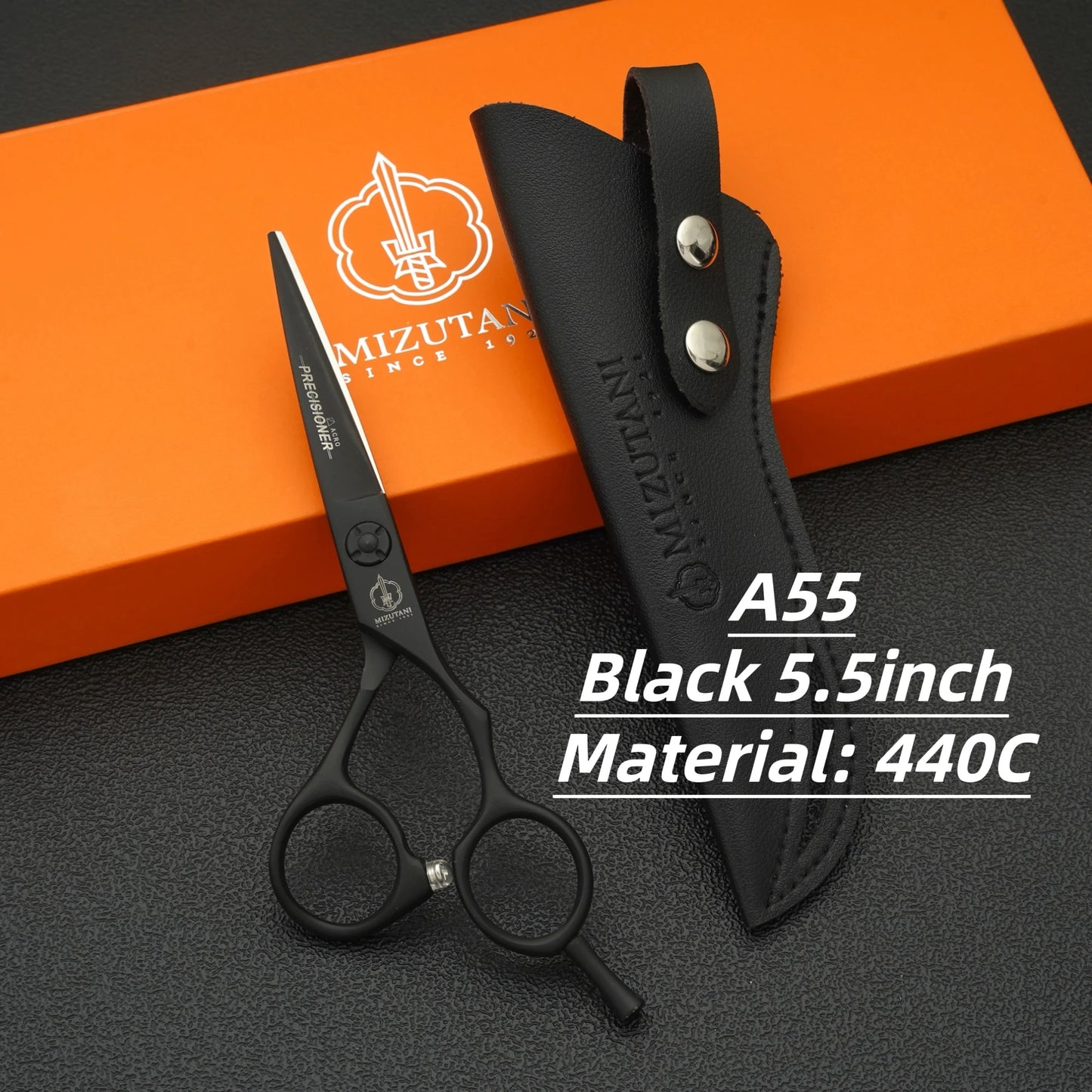 Left-Handed Professional Hairdressing Scissors – 6-Inch Hair Cutting Shears for Barbers & Hairdressers